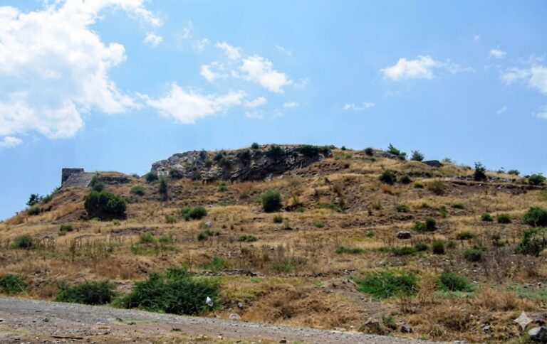 Remains of the Ancient City of Korydalla at Büyük Asar Hill