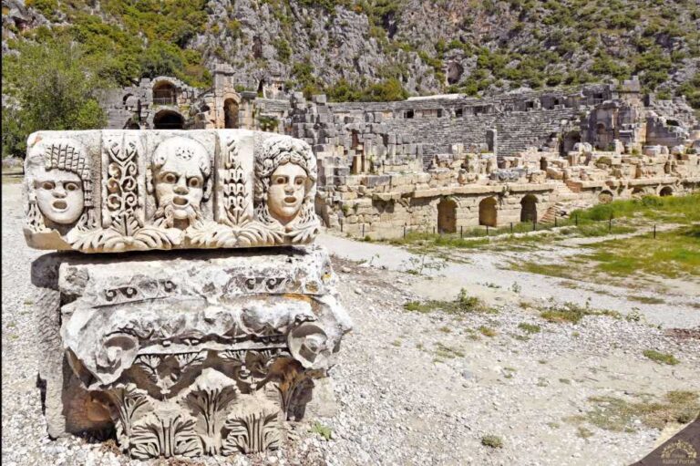 Myra antik kenti genel gorunum