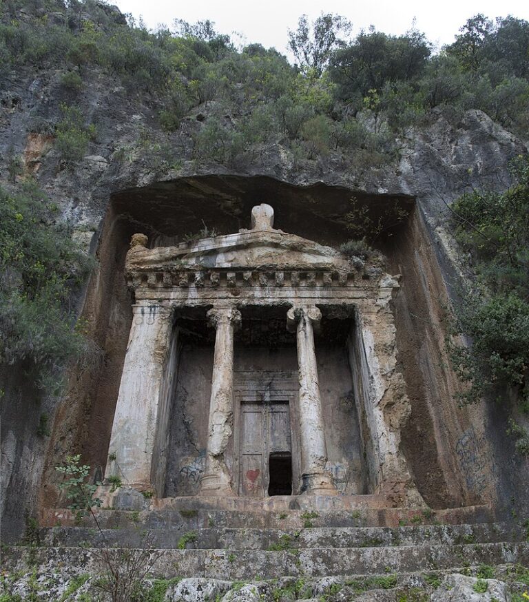 Telmessos Ancient City, the Amyntas rock tomb, and Fethiye ancient theater.