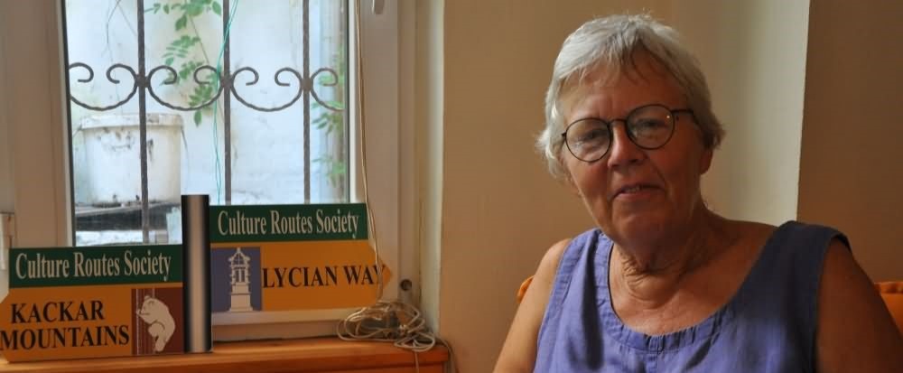 Kate Clow, founder of the Lycian Way.